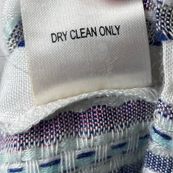 Lovestitch Tie Waist Metallic Striped Top Size S - Picture 7 of 7